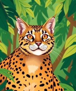 Wildcat Portrait Paint Numbers