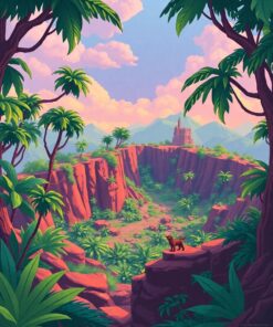 Retro Animation Paint Numbers