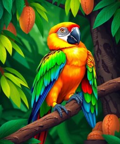 Nut Harvest Paint Numbers