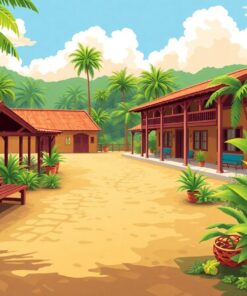 Outpost Siesta Paint Numbers