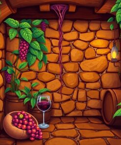 Rustic Pour Paint Numbers