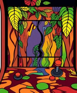 Arcade Controls Paint Numbers