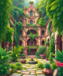 Royal Courtyard Paint Numbers