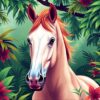 Realistic Equine Paint Numbers