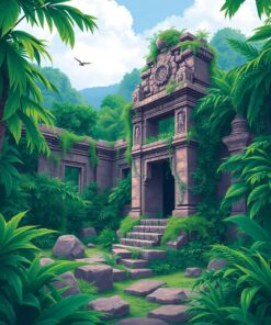 Stone Ruins Paint Numbers