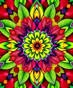 Tropical Fruits Paint Numbers