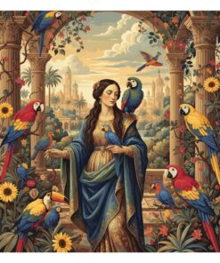 Keeper Of Tropical Birds Paint By Numbers