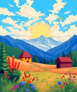 Beneath Palms Paint Numbers