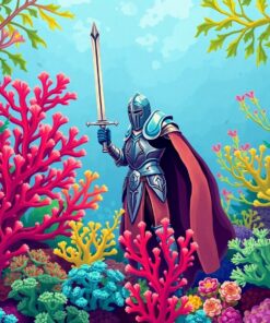 Tropic Corals Paint Numbers