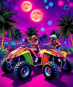 Disco Quads Paint Numbers