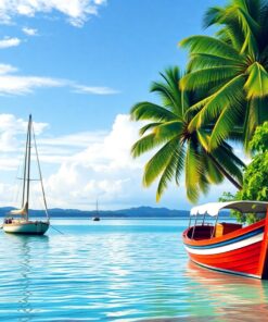 Tropical Vessel Paint Numbers