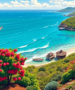 Landing At Emerald Bay Paint By Numbers