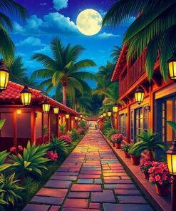 Vintage Pathway Paint Numbers