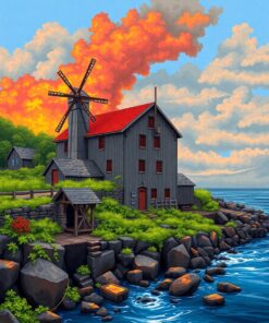 Vintage Mill Paint Numbers