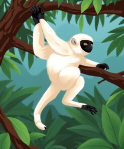 Canopy Sifaka Paint Numbers
