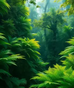 Leaving The Emerald Canopy Paint By Numbers