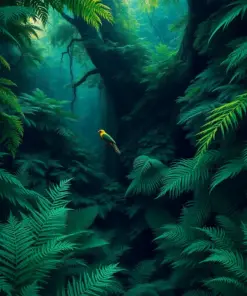 Leaving The Emerald Canopy Paint By Numbers