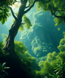 Leaving The Emerald Canopy Paint By Numbers