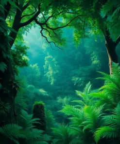 Leaving The Emerald Canopy Paint By Numbers