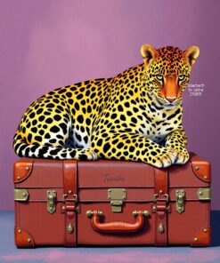 Vintage Luggage Paint Numbers