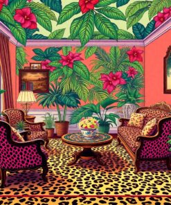 Tropical Parlor Paint Numbers