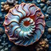Lifelike Ocean Nautilus Shell Paint By Numbers