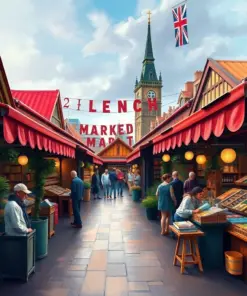 London French Market paint by numbers