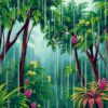 Rainforest Monsoon Paint Numbers