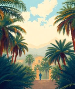 Lord Amidst Vintage Palms Paint By Numbers