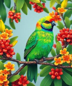 Vintage Grevillea Paint Numbers