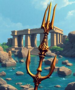 Brass Trident Paint Numbers