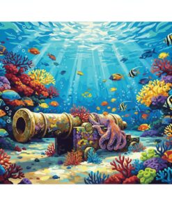 Lost Cannon Coral Shoals Paint By Numbers