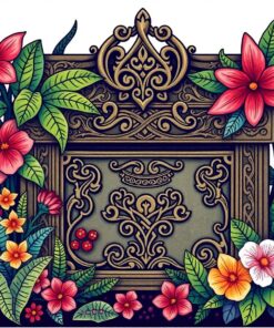 Lost Celtic Tropical Mail Paint By Numbers