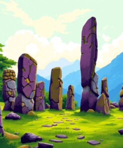 Standing Stones Paint Numbers