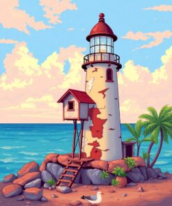Lighthouse Relic Paint Numbers