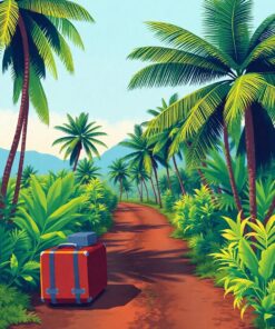 Luggage Trail Paint Numbers