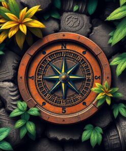 Ruin Compass Paint Numbers