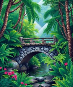 Stone Bridge Paint Numbers