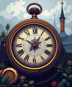 Victorian Timepiece Paint Numbers