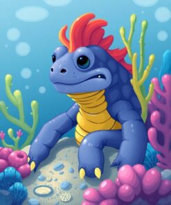 Reef Creature Paint Numbers