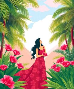 Lush Palms Paint Numbers