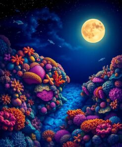 Night Reef Paint Numbers
