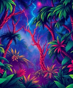 Tropical Thicket Paint Numbers