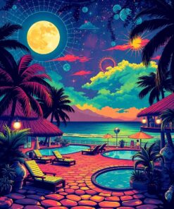 Resort Nights Paint Numbers