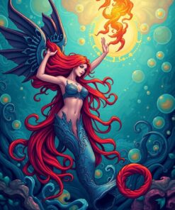 Lure Of The Depths Paint By Numbers