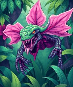 Orchid Beast Paint Numbers