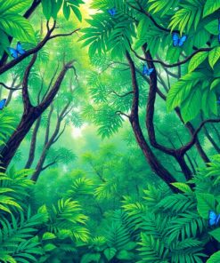 Morpho Canopy Paint Numbers