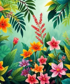 Botanical Expedition Paint Numbers