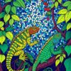 Canopy Lizards Paint Numbers