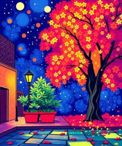 Window View Paint Numbers